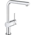 Miniatyrbild 1 av 3: GROHE Minta Touch diskbänksblandare 31360001 - Utdragbar spray - L-pip - 360° vridbar rörpip - Batteridriven elektronik - Krom