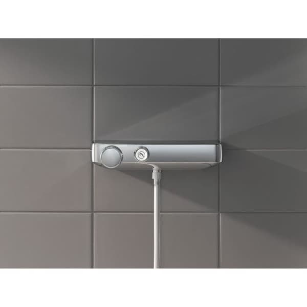 GROHE Grohtherm SmartControl termostatisk duschblandare 34719000- Tvålkopp -Temperaturbegränsare -Vattenbesparande- Krom