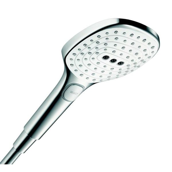 Handdusch - hansgrohe - Raindance Select E 120 - 3 strålar - Krom - Vattenbesparing