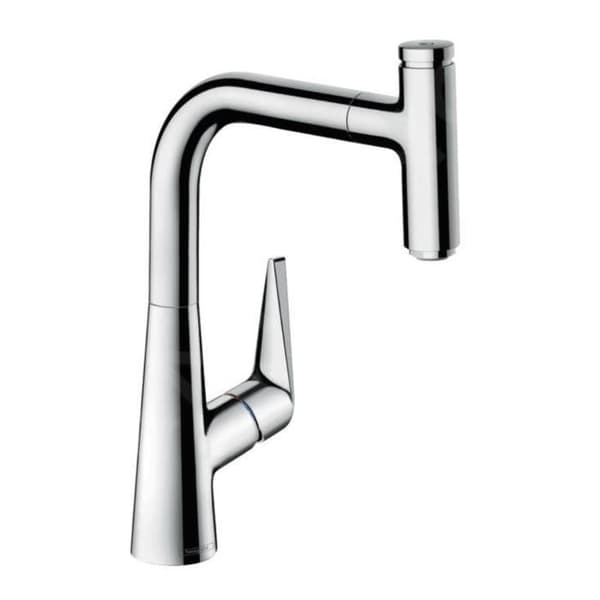Hansgrohe Engrepps diskbänksblandare Comfort höjd, silver, - 73852000