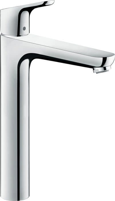 HANSGROHE Focus 230 tvättställsblandare - Fast pip - Krom - Vattensparande - Längd 185 mm