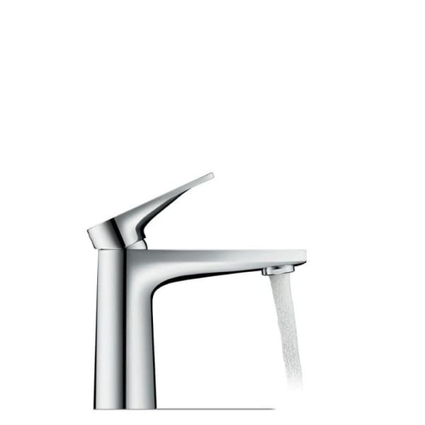 S storlek tvättställsblandare DURAVIT Tulum Freshstart krom utan utdrag eller spill