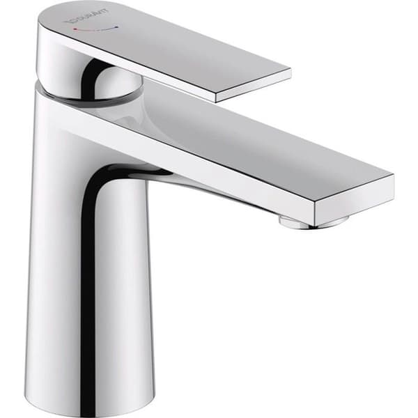 S storlek tvättställsblandare DURAVIT Tulum Freshstart krom utan utdrag eller spill