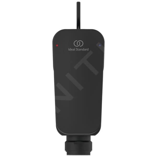 Bidetblandare - IDEAL STANDARD - CERAPLAN - fast tut - temperaturbegränsare - svart