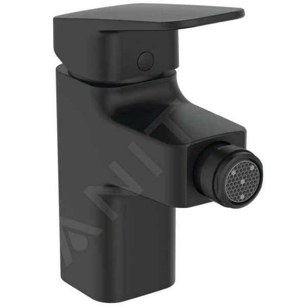 Bidetblandare - IDEAL STANDARD - CERAPLAN - fast tut - temperaturbegränsare - svart