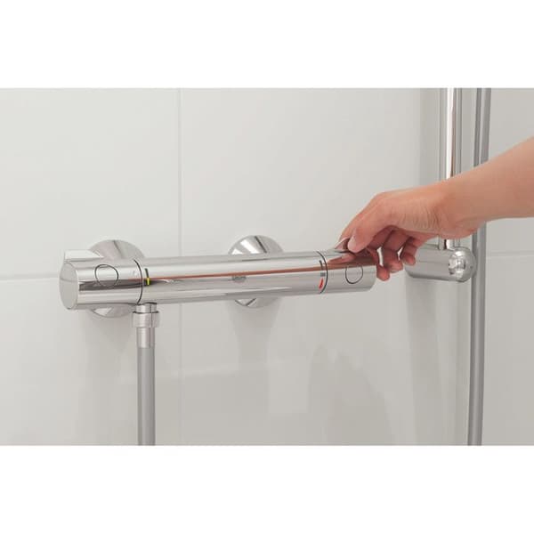 GROHE Grohtherm 800 termostatisk duschblandare - Metall - Krom - EcoJoy® - SafeStop - TurboStat