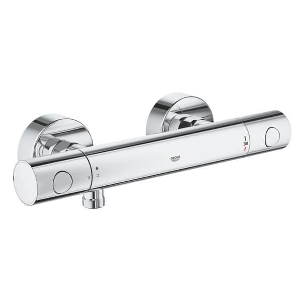 GROHE Precision Get termostatisk duschblandare, väggmontering, temperaturindikator, integrerade filter, 34773000