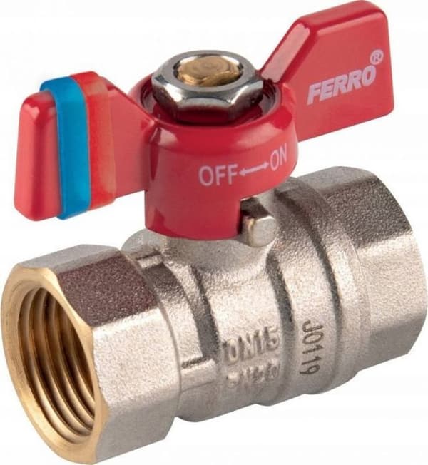 Badrumsblandare Ferro - KFCM2 - KUREK KUL.MOT.DN20 3/4GW/W, F-CONFORT