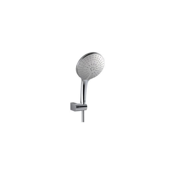 Duschtvätt Ø 10 cm 3 funktioner med slang och kromat stöd - Ideal Standard - IDEALRAIN