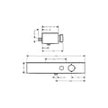 Miniatyrbild 2 av 2: Mitigeur duschtermostat HANSGROHE ShowerTablet Select 400 vit matt