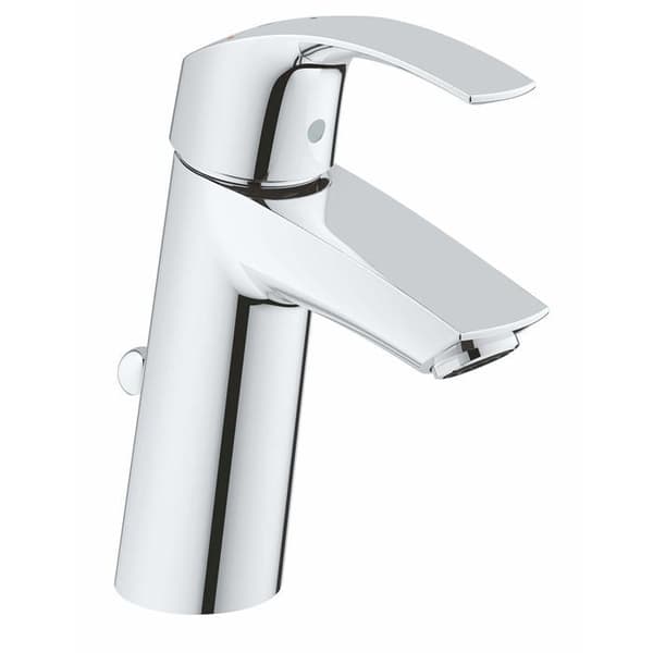 GROHE Eurosmart tvättställsblandare 2339310E - Fast pip - Temperaturbegränsare - Vattenbesparing - Storlek M