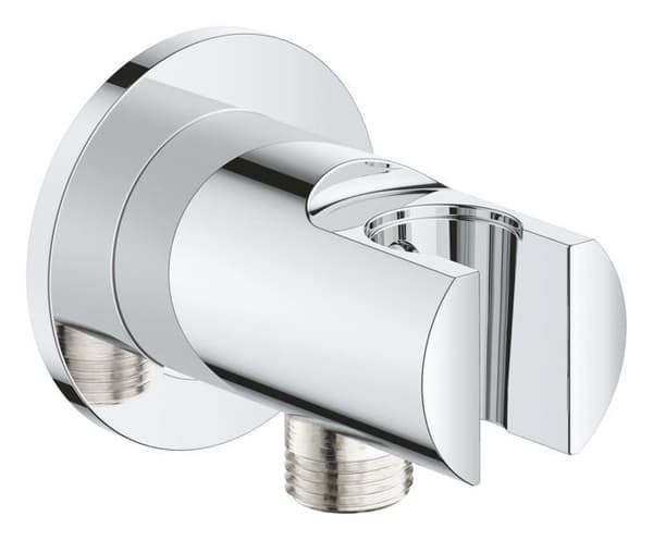 Grohe - 26962001 - Vitalio Universal Angled Inbyggd med Väggfäste för Duschhandtag, Gängad koppling 1/2'', Kromad,