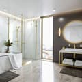Miniatyrbild 5 av 5: Handfatblandare - Hansgrohe - Talis E 240 - Matt svart - Engrepp - Vattenbesparing