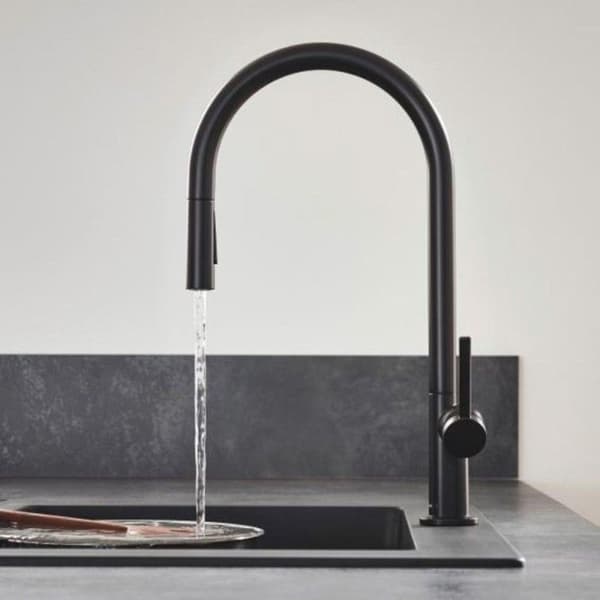 HANSGROHE Talis M54 köksblandare med utdragbar spray 1 kolsvart