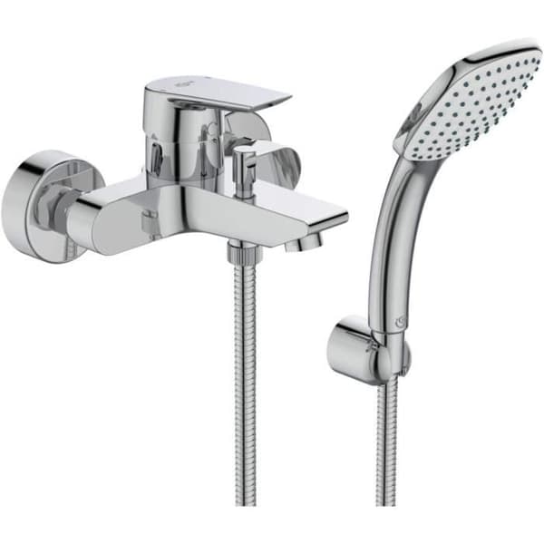 Utomhusblandare Badkar - Ideal Standard - Ceramix New - Kromad - Keramik - 1 handtag