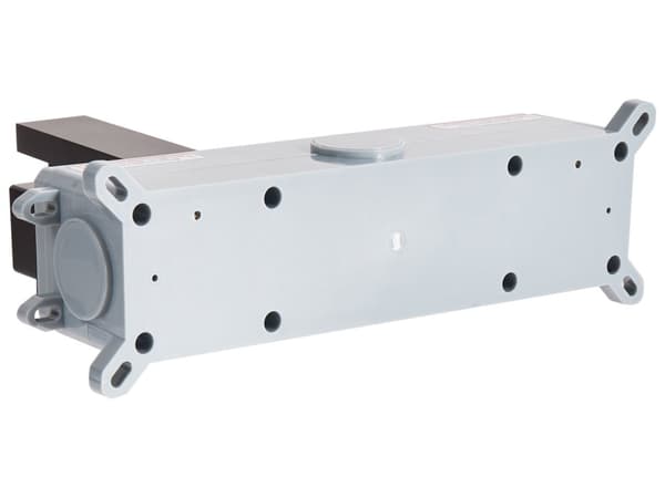 Veggmontert Servantbatteri Svart Messing 3 Hull med Dobbel Spak