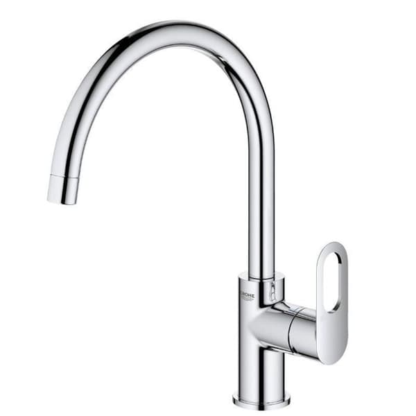 Grohe Start Loop diskbänksblandare - Krom - Hög vridbar pip - 28 mm keramisk patron