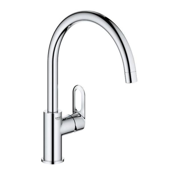 Grohe Start Loop diskbänksblandare - Krom - Hög vridbar pip - 28 mm keramisk patron