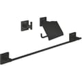 Miniatyrbild 1 av 4: Tillbehörsset 3 i 1 - GROHE - 411242430 - Matt svart - Metall - Dusch