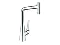Miniatyrbilde 1 av 2: hansGrohe Metris Select 320 køkkenarmatur med udtræk