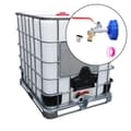 Miniatyrbild 4 av 4: Kran med kranadapter till IBC tank 1/2 Inch Alloy Faucet