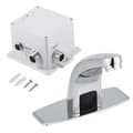 Miniatyrbillede 2 af 2: Sensorarmatur, Dækmonteret, Messingventilkern, Metalhus,HVID