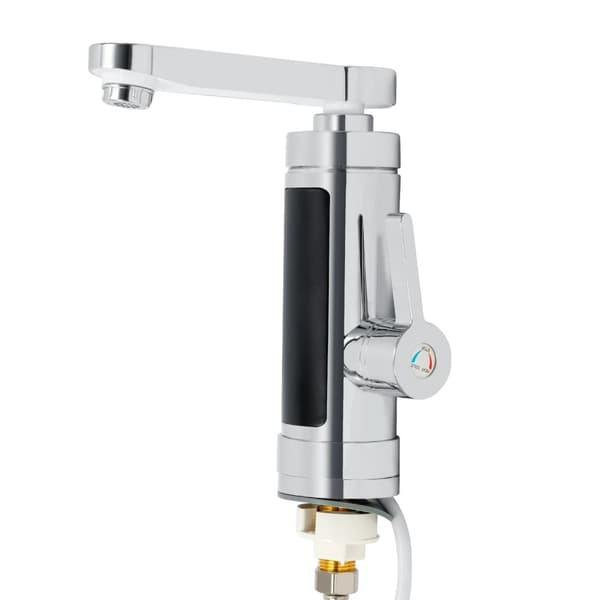 Elektrisk Varmehaner, 3000W Effekt, Intelligent LED Temperaturvisning,Sølv, L