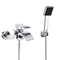 Miniatyrbillede 2 af 2: Badeværelsesarmatur, Messingkonstruktion, Moderne Design,Chrome B