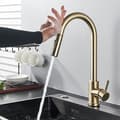 Miniatyrbillede 2 af 2: Køkkenarmatur, Berøringskontrol, Utrækbar Spray,Sensor børstet guld