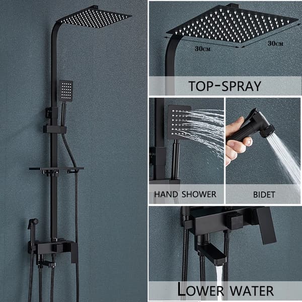 Bruserblander, Holdbart Messing, Multifunktionelt Design,4-Veje 12tommer A
