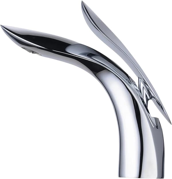 Badeværelsesarmatur, kromfinish, moderne stil,Regelmæssig Chrome