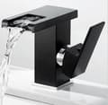 Miniatyrbillede 2 af 2: Hvid LED Badeværelsesarmatur, Keramisk Ventilkern, Messinghus,sort