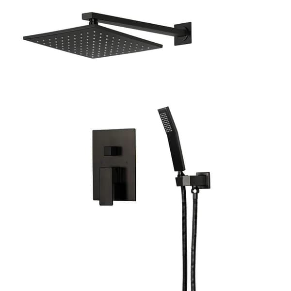 Bruserarmatur Sæt, Termostatisk Kontrol, Moderne Design,AZLY-sort