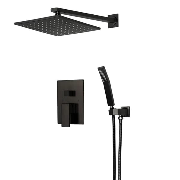 Bruserarmatur Sæt, Termostatisk Kontrol, Moderne Design,AZLY-sort
