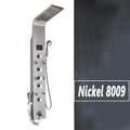 Miniatyrbillede 2 af 2: LED Brusepanel, Regnbruser, SPA Massagestråle,Børstet nikkel 8009