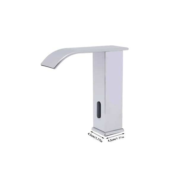 Badeværelsesvaskarmatur, Automatisk Sensor, Elegant Vandfaldsstrøm,HVID