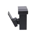 Miniatyrbild 1 av 2: Badrumsvaskblandare med LED-display, modern design, justerbar vattentemperatur,svart, G3/8