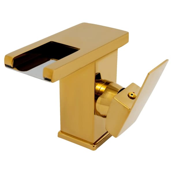 LED-kran, modern design, effektiv vattenflöde,Guld