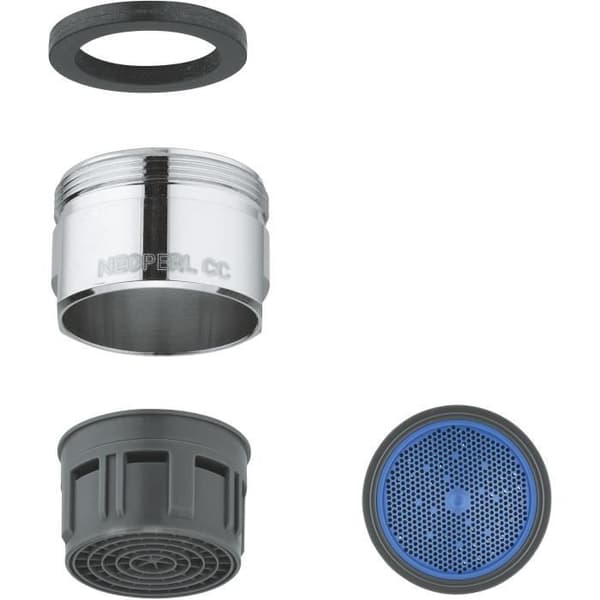 Perlator - GROHE - Krom 13927000 - Udvendig gevind - Klasse C perlator - 30 l/min ved 3 bar