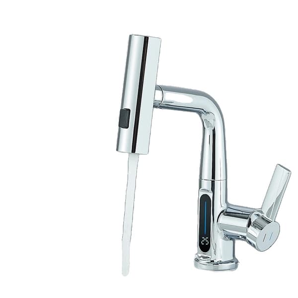 Vaskarmatur, Nutidigt Design, Holdbar Messing Konstruktion, Blyfrie Materialer,Chrome