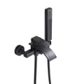 Miniatyrbillede 1 af 2: Vandfald Badekararmatur, Mat Sort Finish, Moderne Design,Matte Black A
