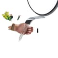 Miniatyrbillede 1 af 2: Automatisk Sense Bassinarmatur, Berøringskontrol, Vandfaldsfunktion,Chrome En Kort