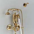 Miniatyrbillede 2 af 2: Luksus Badekararmatur, Elegant Skinnende Guld Finish, Moderne Design,Skinnende Guld