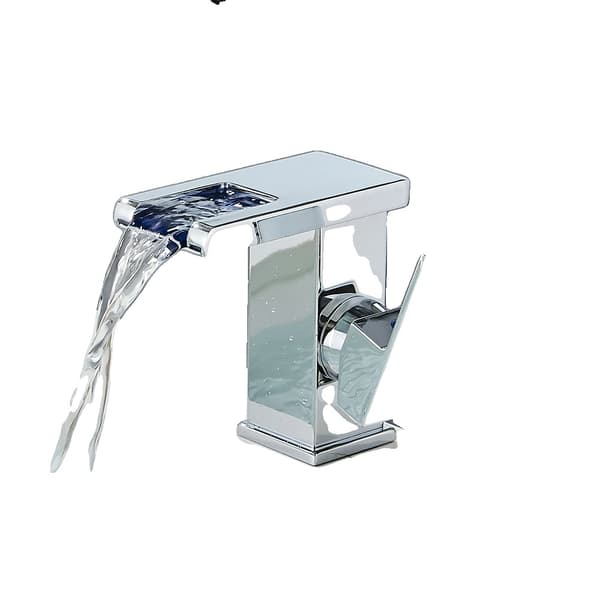 Badevandshane, LED Vandfaldsdesign, Hydroelektrisk Teknologi, Kort Chrome