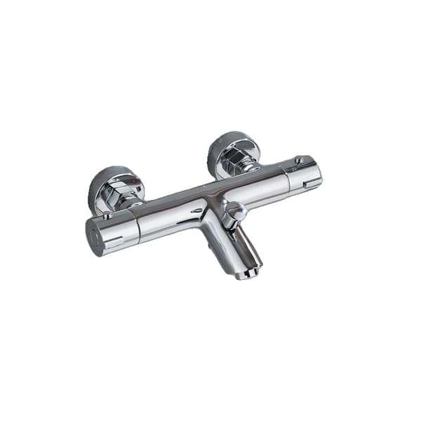 Chrome Termostatisk Brusearmatur, Holdbar Keramik, Konstant Temperaturkontrol,TypeE