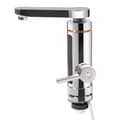 Miniatyrbillede 1 af 2: Elektrisk Vandhane, 3000W Effekt, Intelligent Temperaturkontrol,Sølv