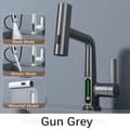 Miniatyrbillede 2 af 2: Køkkenarmatur, Intelligent Digital Display, Udtræksfunktion, Gun Grey
