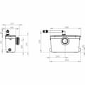 Miniatyrbillede 5 af 7: Bidet SFA Saniaccess 3