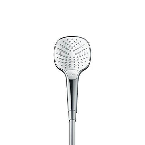 Duschset - HANSGROHE - Croma Select E 110 Vario - Termostatblandare - Stång 90 cm - Vit-Krom