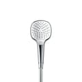 Miniatyrbild 2 av 5: Duschset - HANSGROHE - Croma Select E 110 Vario - Termostatblandare - Stång 90 cm - Vit-Krom